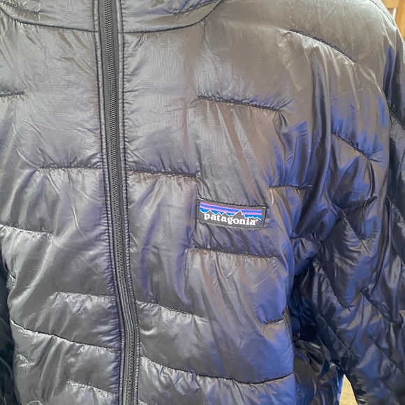 NEW Patagonia men’s micro puff hoody Brand New NWT perfect black reg fit XL - Picture 6 of 11